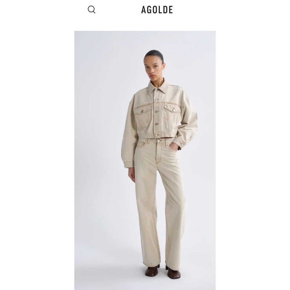 AGOLDE ARC WOMEN JEAN ARENA MSRP $268 NWT 27 Waist 32" Inseam